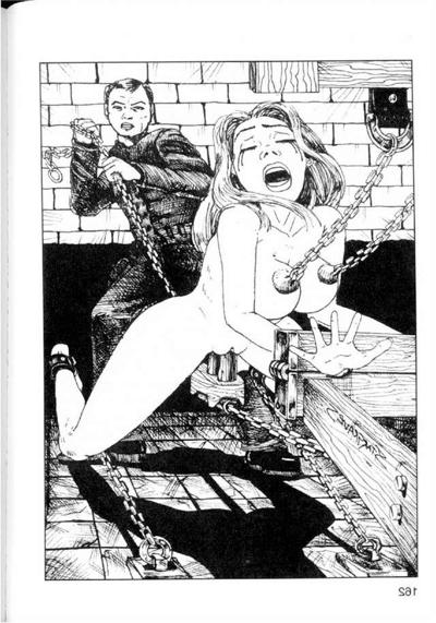 14P painful punishment for beautiful female art