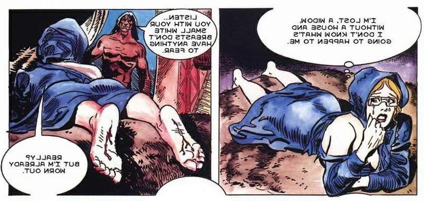16P Western sex adult comics