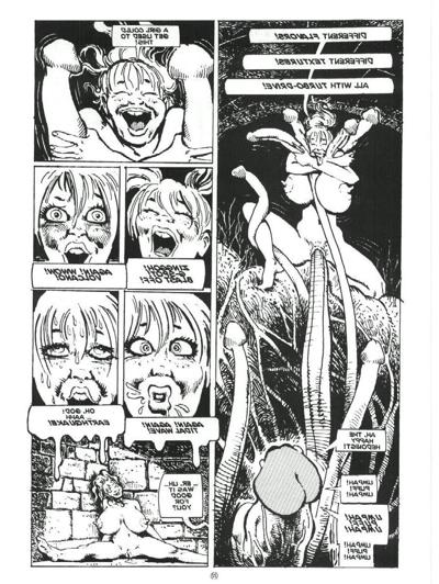 15P énorme bande dessinée de bondage mammaire