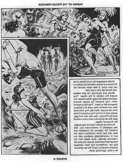 15P cómic erótico clásico de bondage lésbico