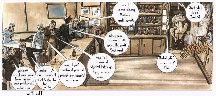 12P Funny comic adventures in the bar