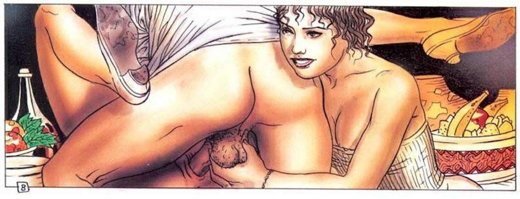 16P Hardcore comic adventures of Casanova