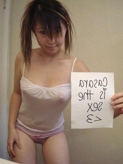 16P Asian girl taking requests for naughty pics from internet friends