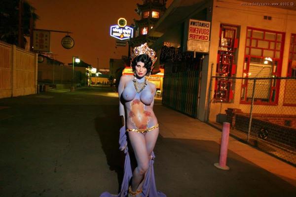 15P Brittany Hare Krishna Andrews public strips