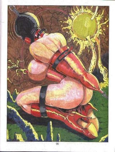 15P bizarre female fetish and bondage comic