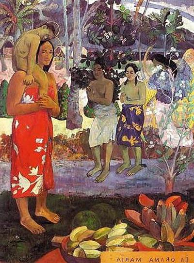 20P Painted Ero and Porn Art 5 - Eugene Henri Paul Gauguin