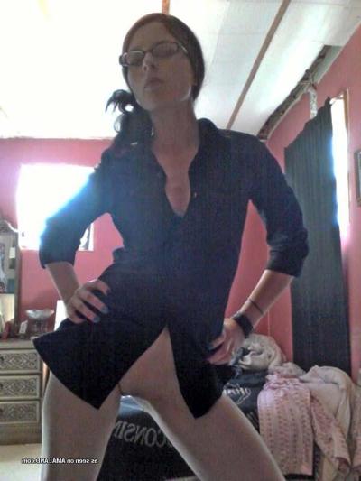 12P Tattooed Emo babe stripping and teasing
