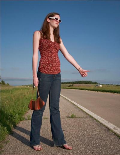 25P Tongue sucking and hitchhiking