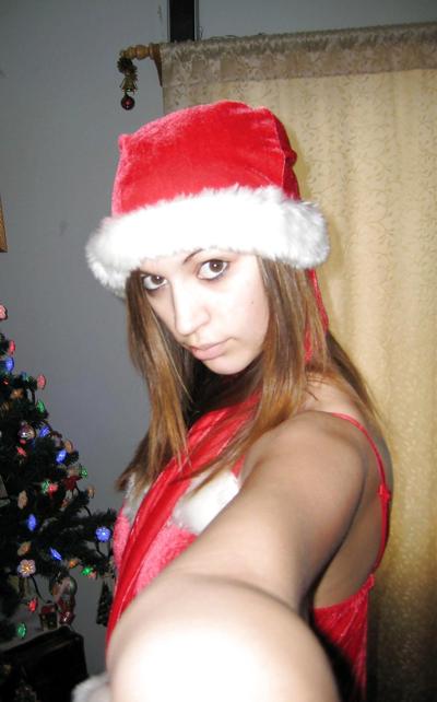24P All I Wanted for Christmas is to BOUNCE on santa's lap