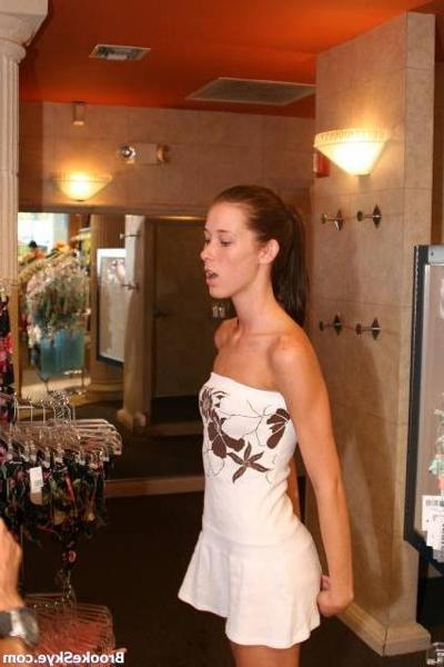 16P teen babe trying on her new pink bikini