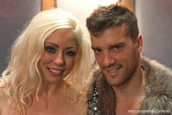 18P Lorelei Lee blonde barbarella in bdsm wood bondage having brutal sex with Ramon 