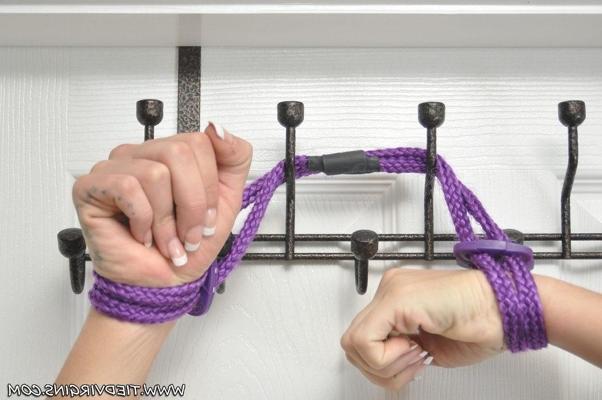 12P This ho is tied up in the cupboard by her master