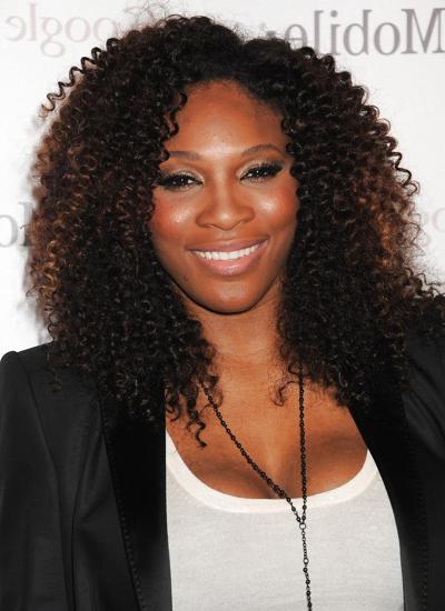 13P Serena Williams LEGGY à la soirée de lancement de Google Music à Los Angeles
