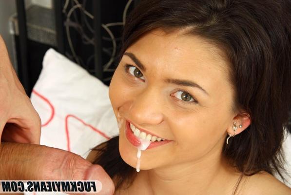 18P Cute teen in blue jeans gets ass fucked until she is gaping wide open