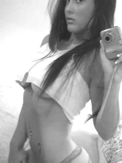 15P Gorgeous cute teen with big tits posing on camera