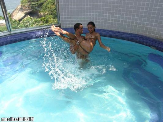 12P 12 pics and 1 movie of Gabi from Mike In Brazil
