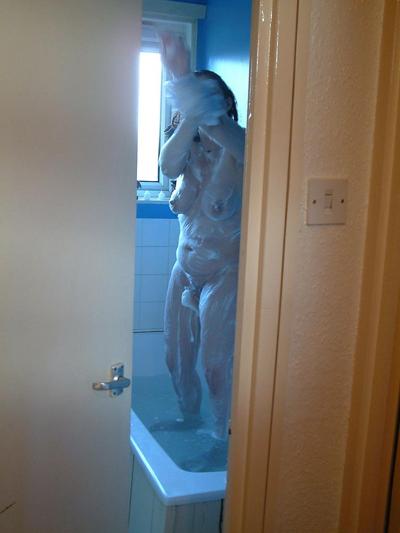 16P BBW Amateur Voyeur Bathing