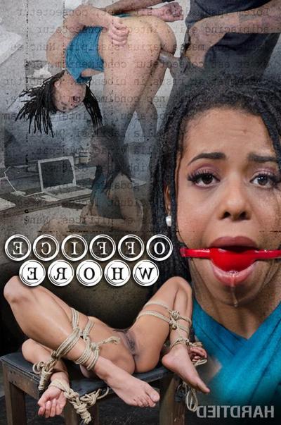 15P Kira Noir isn't good for much around the office. Hired by Rain DeGrey she thinks