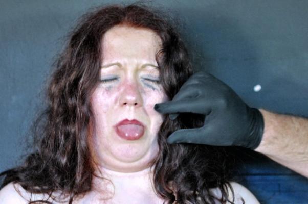 16P Extreme needle torture of bbw painslut RosieB in destroyed tit punishments