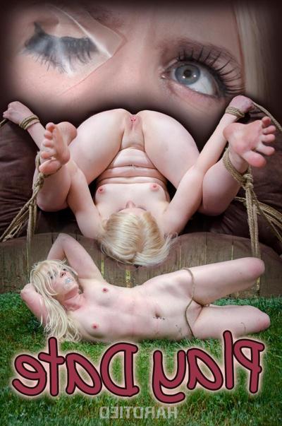15P Tight Blonde Dresden in Tight Bondage!
