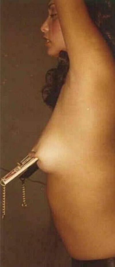 14P Retro bdsm magazine punishments of amateur slaves in nipple tort