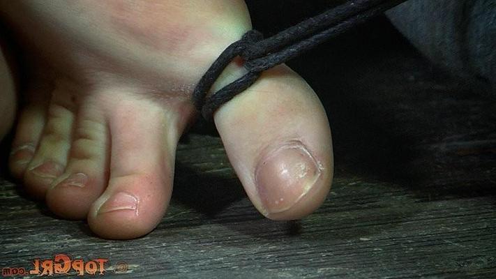 16P Sybil Hawthorne in different rope bondages impossible to escape