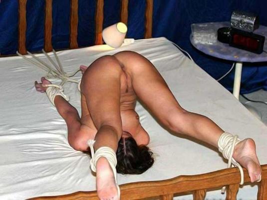 14P Kinky girlfriends tied up and fucked gallery 16