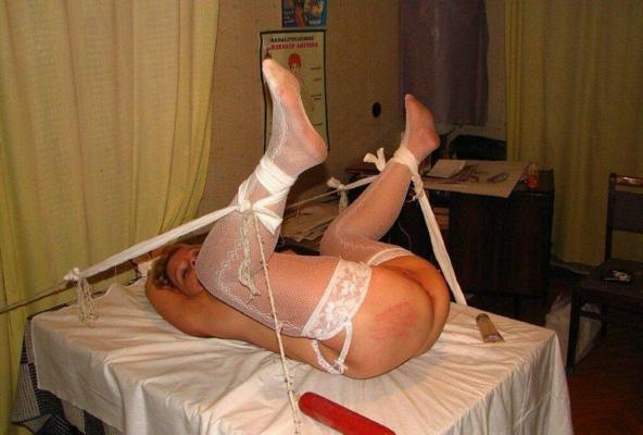 15P Kinky girlfriends tied up and fucked gallery 1