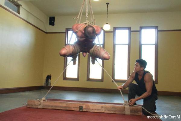 15P A straight cop gets tied up and edged.