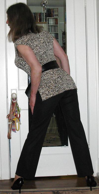 25P Crossdressing - Leopard Girl