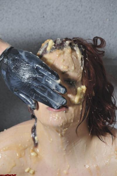 15P Isabels messy humiliation and grotesque splosh degradation of failed english sla