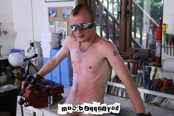 15P Kieron Knight takes a real hard whipping/flogging from Boynapped Director, ...