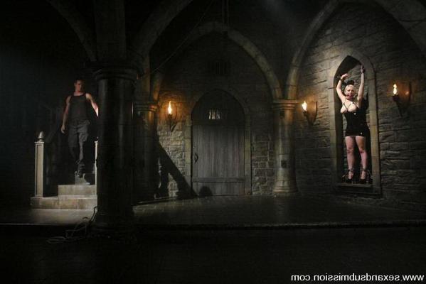 15P Gorgeous Seven in latex bound and fucked hard in dungeon