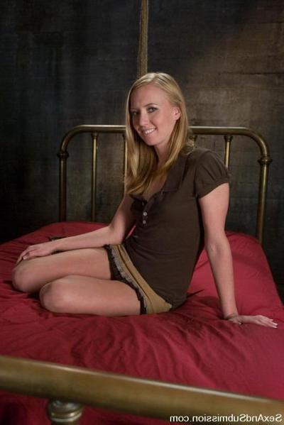 15P Blonde extremely bondaged and having rough sex in maledom