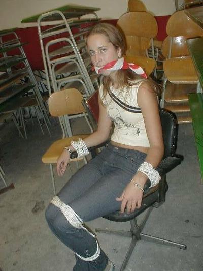 12P Sexy Russian teen tied down and played with