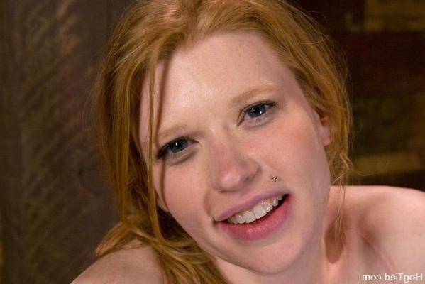 15P Madison Young with gag in mouth gets bondage experience