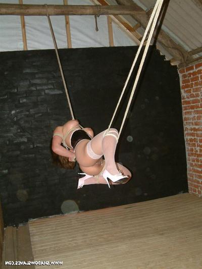 15P Oriental in suspension bondage