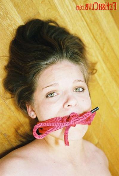 16P Innocent babe gets tied up and gagged