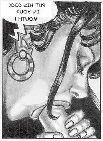 15P Italian sexual bondage comic