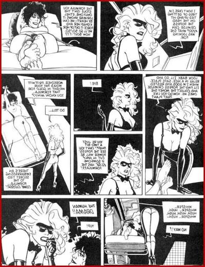 14P secret agent lesbian bdsm comic