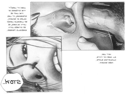 15P dreams of SM bondage sex comic