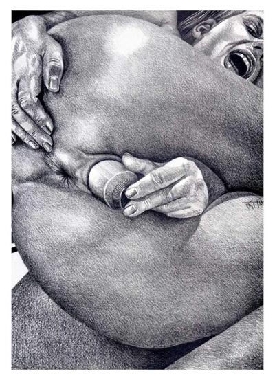 15P Dubigeons bondage and fetish art