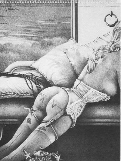 15P whipped ass bondage artwork