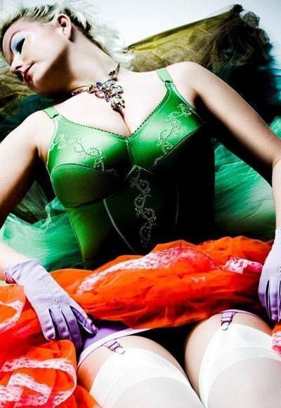 15P Very hot girls in girdles and stockings