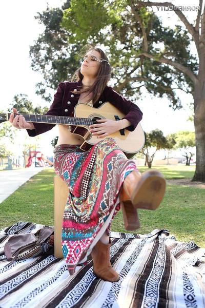 16P Penny Brooks wanders with guitar
