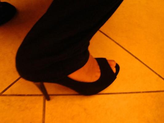 6P Peep toes senza smalto