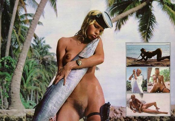 11P Brigitte Lahaie in vintage pics from the 1970s