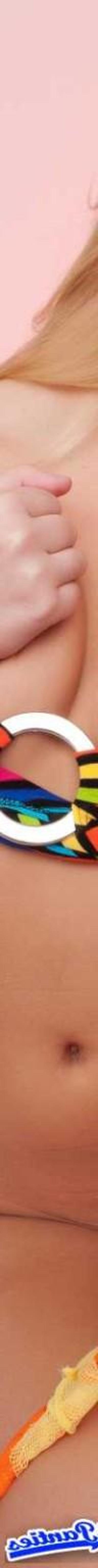 18P Peachez yellow and orange lace panties