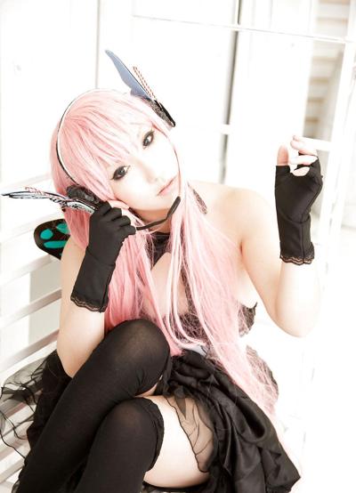 25P Cuties japonaises de cosplay-Saku (Vocaloid) (2)