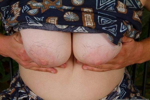 15P girls with hairy boobs and areolas
